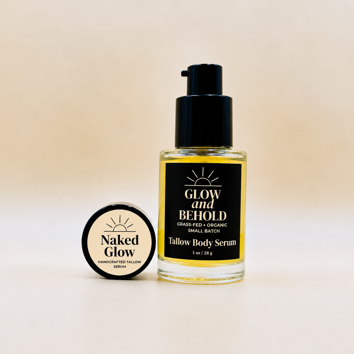 Naked Glow Body Serum-Light Body Oil