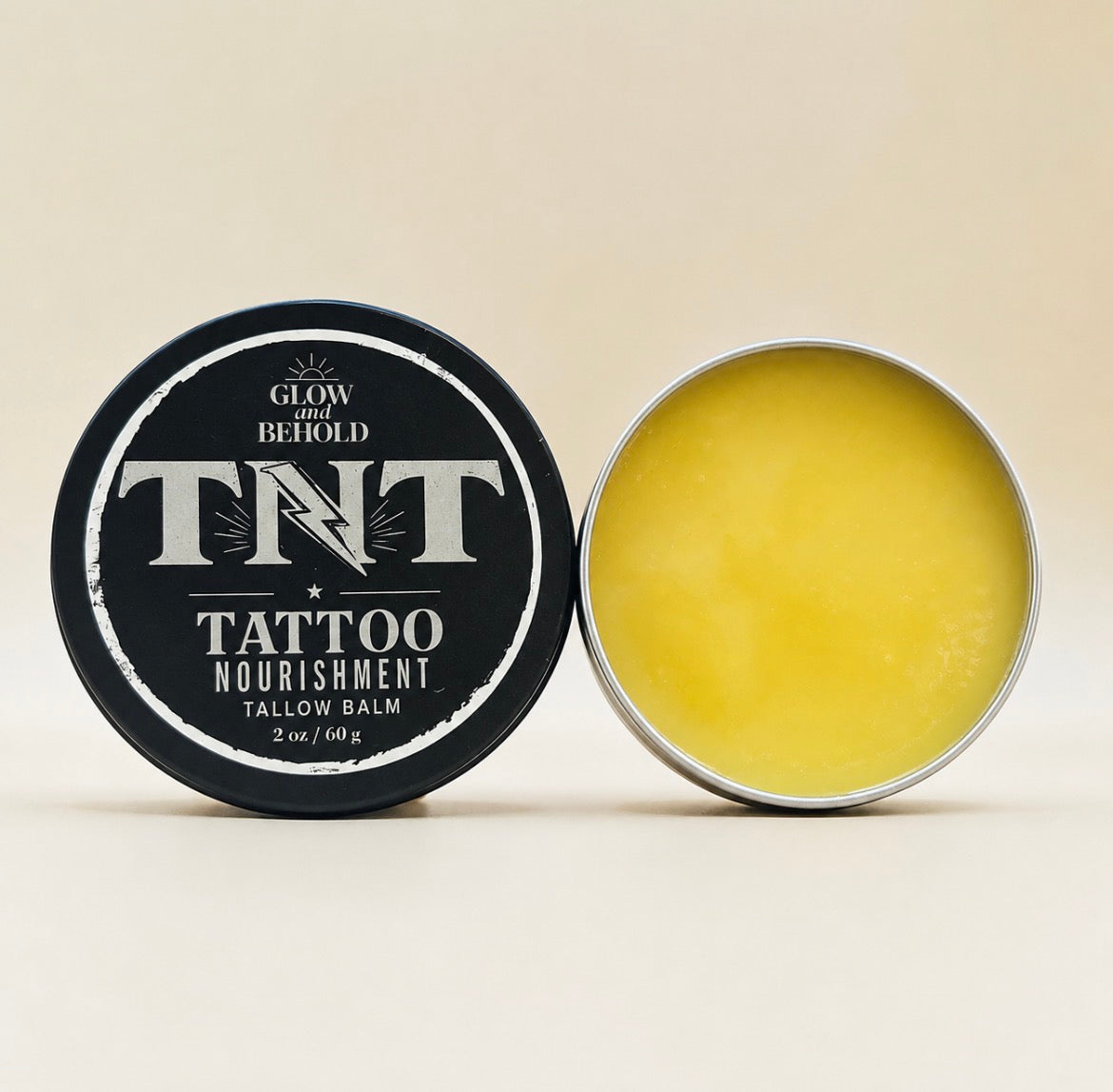 TNT Tattoo Nourishing Tallow Balm - 2 oz Tin